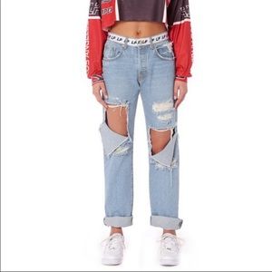 LF Distressed Jeans